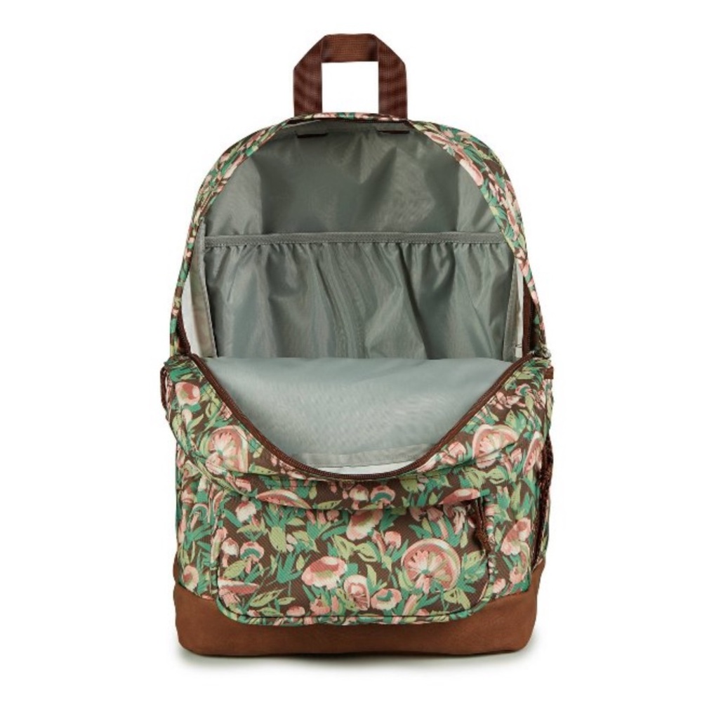 Jansport 17” Leather Bottom Cool Student Backpack - Picture 2 of 9